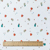 Punto estampado MINIPOM Blanco roto / Multicolor vintage